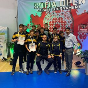 Силистренски спортисти с медали от международен турнир по карате „Sofia open – 2021“